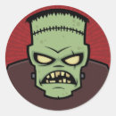 Search for cartoon frankenstein stickers Green
