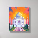 Search for india canvas prints Taj mahal