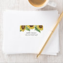 Search for rustic sunflower return address labels Sunflower baby shower