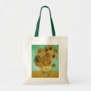 Search for van gogh sunflowers tote bags Dutch