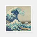 Search for japanese napkins Great wave off kanagawa