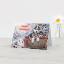 Search for husky christmas cards Alaskan