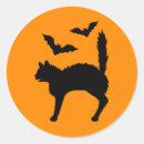 Search for cat silhouette stickers Bats