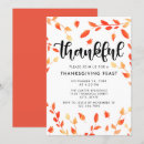 Search for happy thanksgiving invitations Script