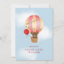 Search for red hot air balloon invitations Adventure