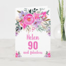Search for 90th birthday cards Watercolor