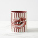 Search for kiss mugs Red