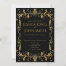 Search for art deco frame invitations Luxury