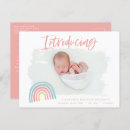 Search for rainbow baby invitations Pink