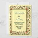 Search for medieval wedding invitations Floral