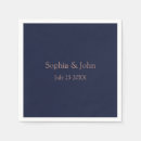Search for navy blue wedding napkins Formal