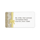 Search for lace and burlap return address labels Western