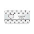 Search for polka dot wedding return address labels Birthday