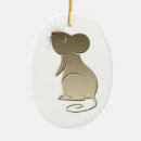 Search for mice christmas tree decorations Animal