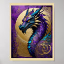 Search for purple dragon art Blue