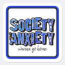 Search for social anxiety stickers Mental health