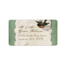 Search for green apple return address labels Floral