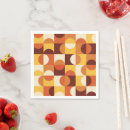 Search for mid century modern napkins Orange