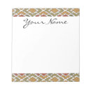 Search for multi coloured notepads Pattern