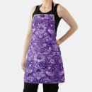 Search for purple floral aprons Pattern
