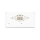 Search for art nouveau labels return address labels Stylish