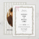 Search for ribbons wedding invitations Vintage