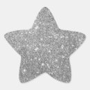 Search for glitter stars stickers Silver