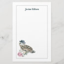 Search for owl stationery paper Watercolor