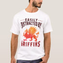 Search for fantasy creature tshirts Gryphon