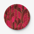 Search for art deco plates Red