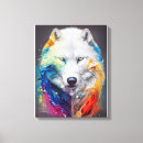 Search for wolf canvas prints Nature
