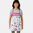 Search for bee pattern aprons Flowers