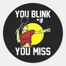 Search for funny badminton stickers Racket