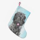 Search for russian christmas stockings Black russian terrier