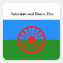 Search for roma flag stickers Romany