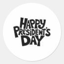 Search for presidents day stickers Happy