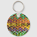 Search for zigzag key rings Stripes
