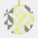 Search for yellow and grey christmas tree decorations Pattern