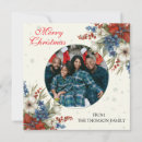 Search for vintage floral christmas cards Modern