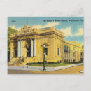 Search for libraries postcards Vintage
