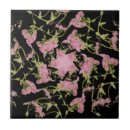 Search for black and pink tiles Flowers