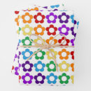 Search for hippie gift wrap Rainbow