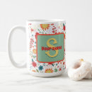 Search for floral name mugs Pattern