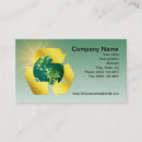 Search for environmentally friendly business cards Recycling