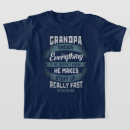 Search for grandpa knows everything tshirts Retro