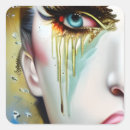 Search for fantasy woman stickers Beautiful