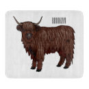 Search for cattle chopping boards Highland cow