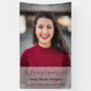 Search for celebration of life banners Memorial service