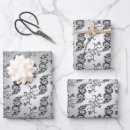 Search for black and silver wrapping paper Abstract