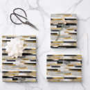 Search for brick pattern wrapping paper Gold